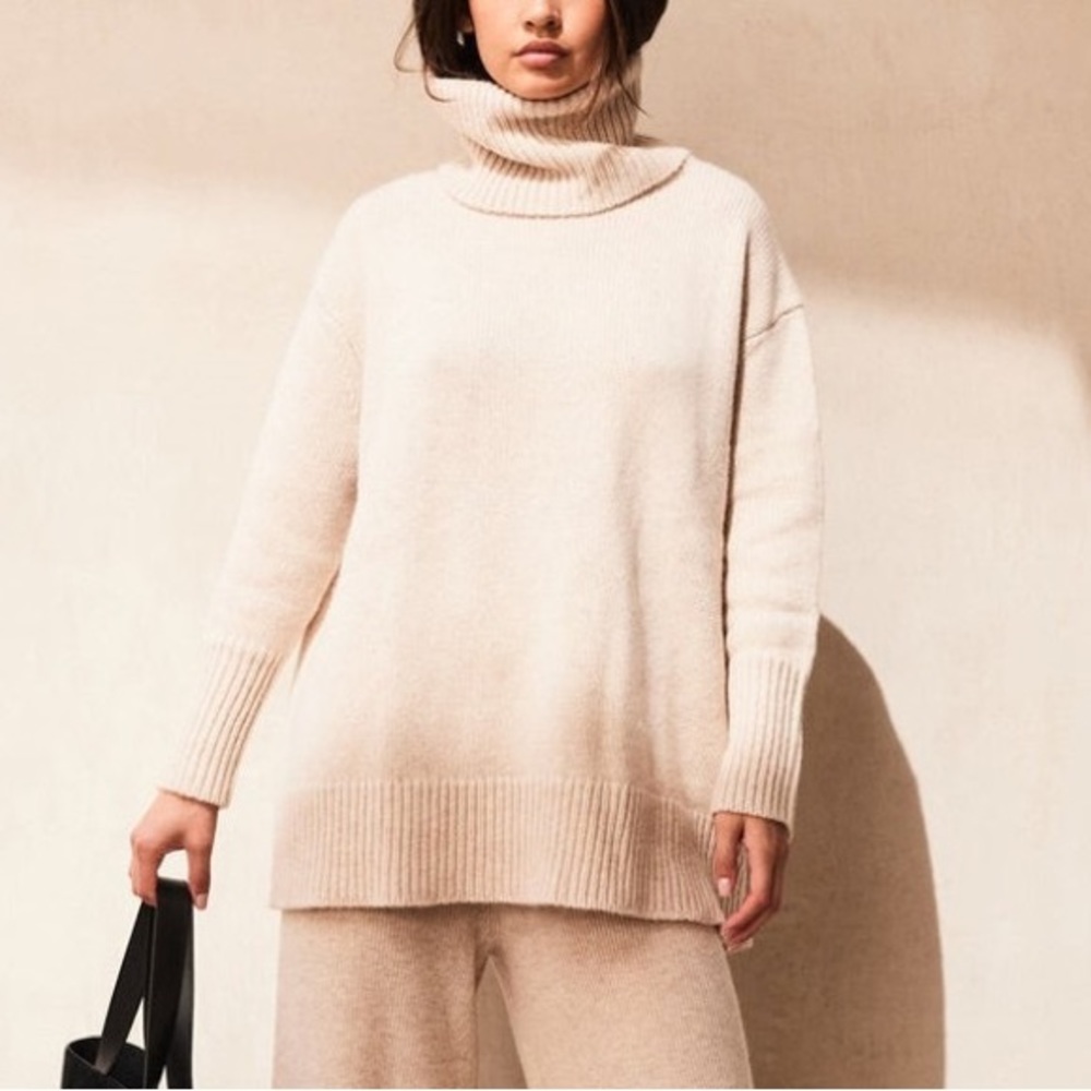 Cult Gaia Wool Cashmere KNIT SWEATER - Picture 3 of 9